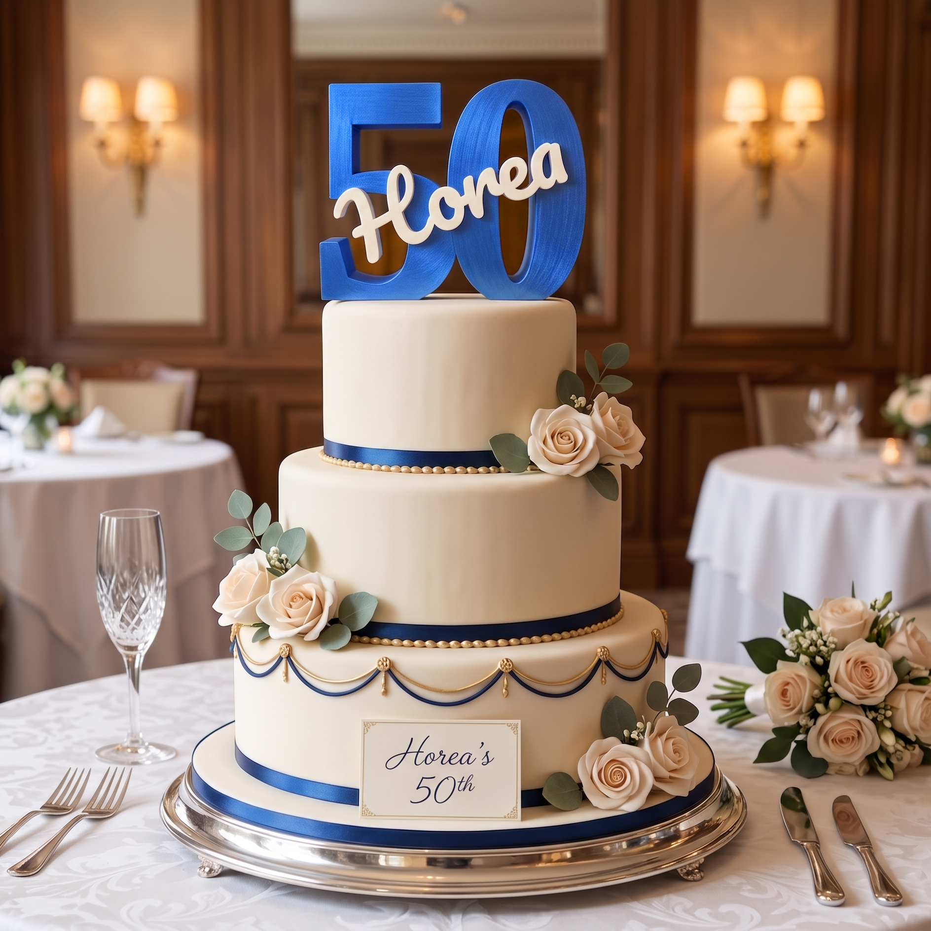 Topper Tort Personalizat 3D – Vârstă și Nume în Relief | Decorațiune Aniversară - imagine 3